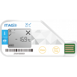 ITAG4 enregistreur de température usage unique avec écran LCD