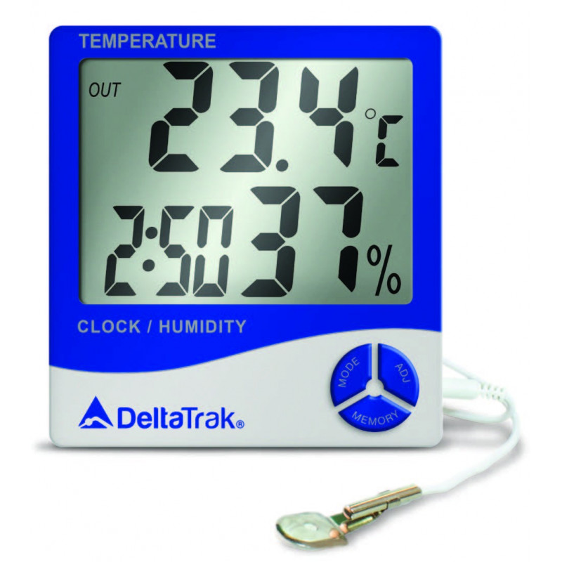 Thermomètre d'intérieur avec humidité 9 pouces thermomètre