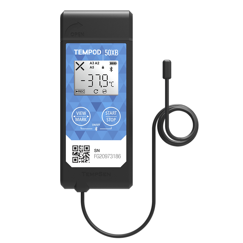 Enregistreur digital température & hygrométrie à sonde externe et écran  tactile