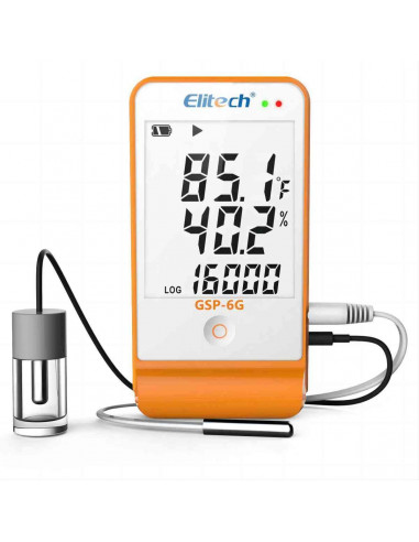 Thermomètre enregistreur pour vaccins avec sonde externe glycol  GSP6-G