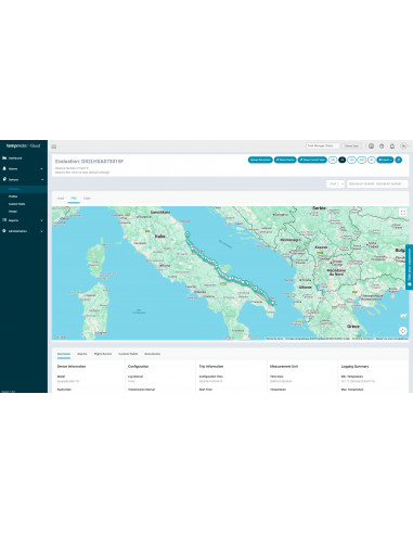 Tempmate GS2+ enregistreur de température GPS...