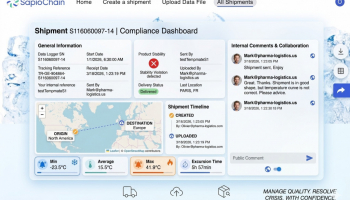 Comment SapioChain centralise vos enregistreurs de température sur le cloud
